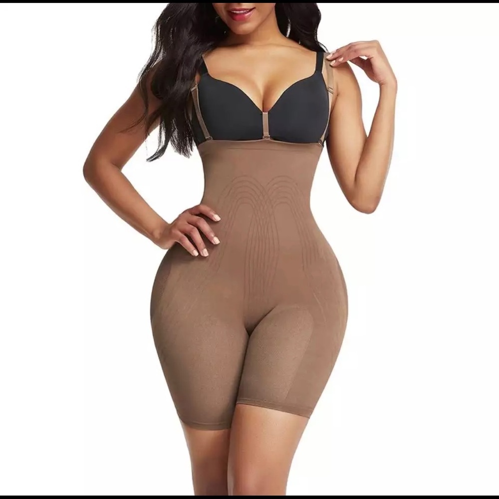 Women Seamless Bodysuit Waist Butt  Shapewear